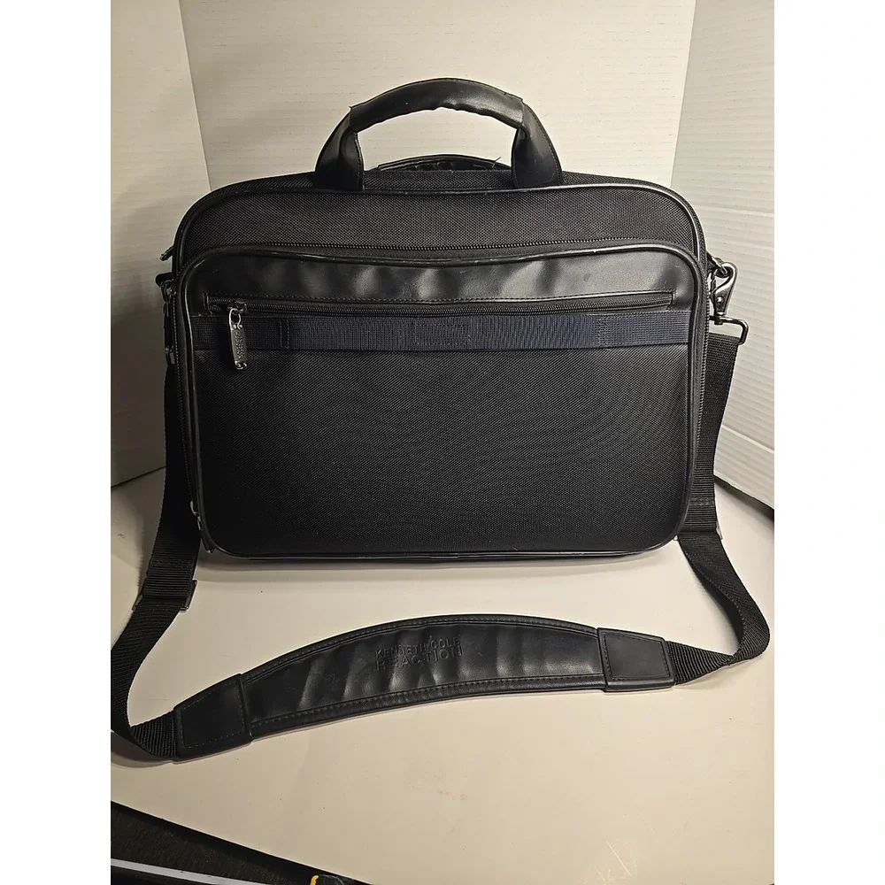 Kenneth Cole Reaction Laptop Business Travel‎ Bag Carry On Black EUC